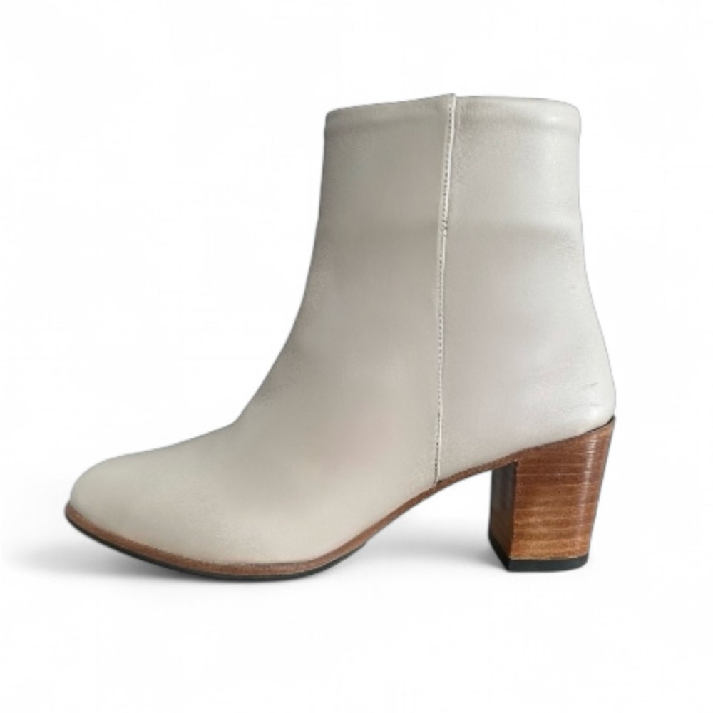 Poppy Barley Cream Ankle Boots